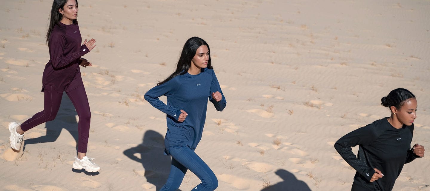 trail-ready modest activewear