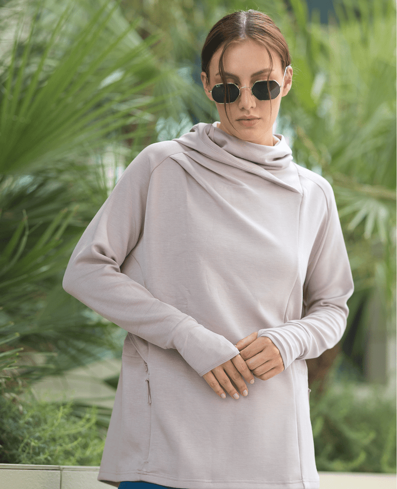 modest sports hoodie & sweater