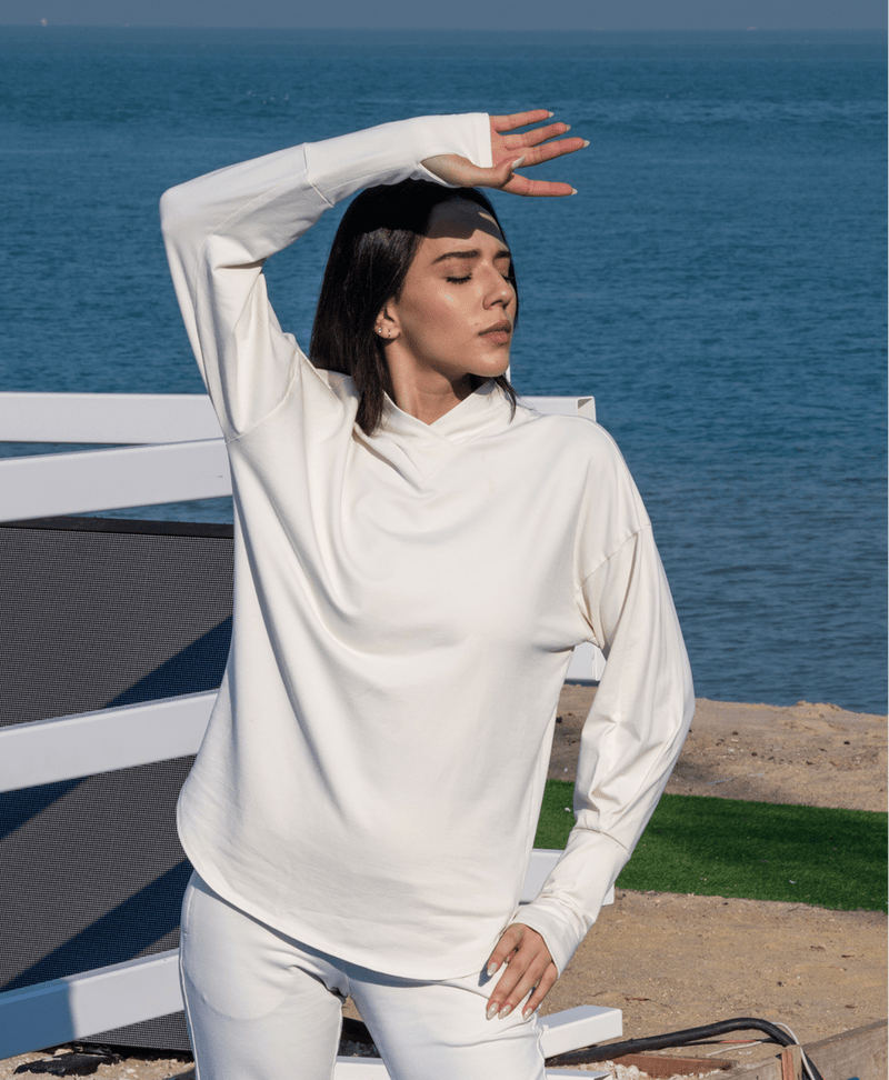 modest activewear hoodie & sweater